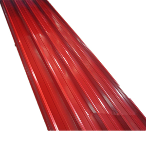 Hojas de techo corrugado de aluminio de 0,3mm <span class=keywords><strong>Precio</strong></span> Hoja de techo corrugado recubierta de color. - Product Image 1