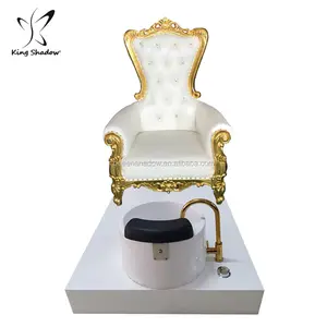 Set de pédicure VIP pour enfants, chaise de massage, pas de plomberie, mobilier de salon de manucure, fauteuil de spa, blanc, livraison gratuite