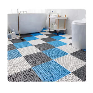 Interlocking Non <b>slip</b> <b>Anti</b> <b>slip</b> Swimming Pool <b>Mat</b> Bathroom PVC Wet Area Floor Draining Water Easy Clean Comfortable - Product Image 1