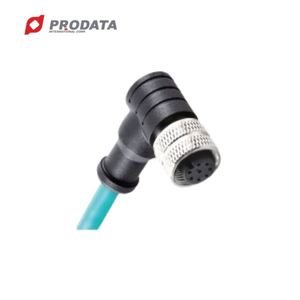 Cable Pre-moldeado con Conector Hembra M12 de 8 Pines, Ángulo Recto, Código A, Conexión por Soldadura, IP67, para Uso Automotriz - Product Image 6