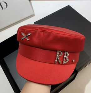 Rỗng Dải <span class=keywords><strong>Shintaro</strong></span> Cos Punk Phong Cách Mũ Phẳng Mens Và Womens Cá Nhân Da Dài Đinh Tán Leopard In Bạc Hat - Product Image 5