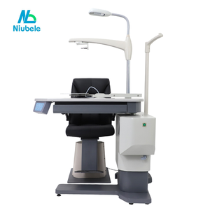 Nuevo diseño de Metal instrumento oftálmico de silla de ruedas Compatible Mesa motorizada para oftalmólogo y optometrista - Product Image 5