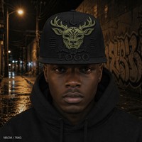 Gorras Snapback de Visera Plana con Bordado, Gorra de 5 Paneles, Gorra Trucker, Gorra de Malla con Frente de Espuma, Estilo West Coast Gótico Chicano Urbano Streetwear, Venta al por Mayor