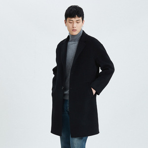 <span class=keywords><strong>Manteau</strong></span> en cachemire réversible pour <span class=keywords><strong>homme</strong></span>, <span class=keywords><strong>mi</strong></span>-<span class=keywords><strong>saison</strong></span>, long, ample, avec épaules tombantes, trench-coat en laine - Product Image 1