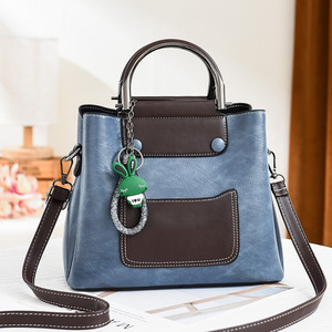Sac à dos de haute qualité en PU, forme oreiller, pour femmes et lycéennes, style vintage, fermeture éclair, vente en gros - Product Image 5