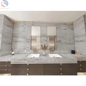 Prix bon marché marbre blanc poli brut grec beau marbre blanc carreaux <span class=keywords><strong>Inter</strong></span> décoration - Product Image 6
