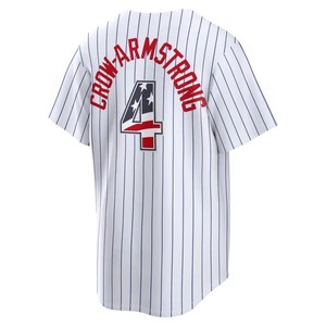 Venta al por Mayor de Camisetas de Béisbol Bordadas con la Bandera Estadounidense y los Estrellas y Franjas, del 250º aniversario de la MLB, para Hombre, con los Números 17 de Ohtani, 5 de Freeman, 50 de Betts, 18 de Yamamoto y 99 de Judge - Product Image 5