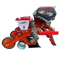 Semoir tout-terrain à 5 rangs / Semoir à maïs / Semoir tiré par un tracteur / Machine agricole / Machine à planter / Semoir à engrais et à semences