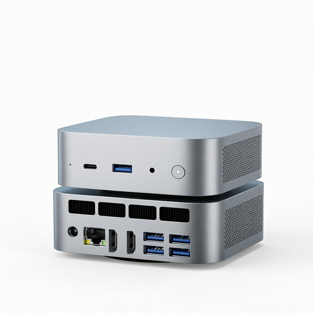 2026 New AMD Ryzen 7 7735H Mini PC Windows 11 Pro 24GB LPDDR5 1TB NVME PCIe SSD 3-Year Business Use Mini-PC