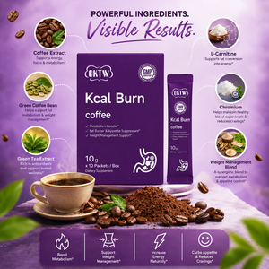 OKTW Kcal Burn Café con Extracto de Té <span class=keywords><strong>Verde</strong></span>, L-Carnitina y Cromo, Quemador de <span class=keywords><strong>Grasa</strong></span> Diario, Supresor del Apetito, Café Instantáneo en Stock - Product Image 5