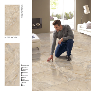 Spider Natural High Gloss Polished Glazed Porcelain Tiles 600x1200mm Modern Marble Look Floor <b>Wall</b> - Product Image 4
