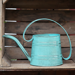 กระติกน้ำโลหะทนทานสำหรับทำสวนกลางแจ้งพร้อมพวยยาวและที่จับระดับพรีเมี่ยมเหมาะสำหรับใช้ในบ้านและระเบียง - Product Image 1