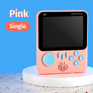 G7 Macaron Cầm Tay Trò Chơi Máy Nghe Nhạc Màn Hình LCD 8Bit 3.5 Inch Màn Hình Retro Cổ Điển Giao Diện Điều Khiển 666 Trò Chơi Bỏ Túi Gamepad Cho Trẻ Em Wiisun - Product Image 6