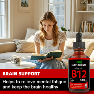 Integratori alimentari personalizzati di marca proprietaria OEM, gocce di vitamina B12, gocce di liquido orale - Product Image 5