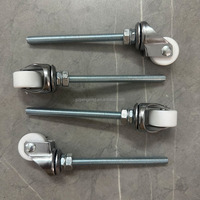 Pengxing M8 * 100 1 pouce verre trempe four roulettes roue M10 * 100 pour verre sable ceinture rectifieuse