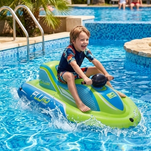 <span class=keywords><strong>Bateau</strong></span> à moteur gonflable AquaMate de conception nouvelle et personnalisée Beile. Jouet aquatique gonflable pour piscine. - Product Image 1