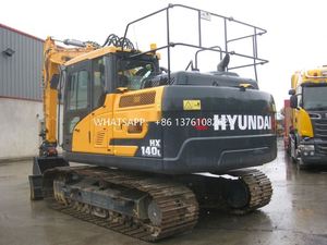 Excavatrice sur chenilles Hyundai 140 d'origine, robuste, 13 tonnes, prix de vente - Product Image 3