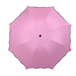 <span class=keywords><strong>Parapluie</strong></span> à 3 plis pour l'arrosage des fleurs, pour hommes et femmes, revêtement noir, protection solaire, P264 - Product Image 2