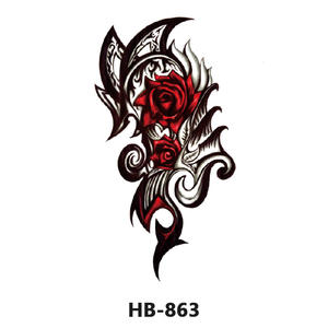 Tatuajes Temporales Personalizados <span class=keywords><strong>de</strong></span> Flores <span class=keywords><strong>de</strong></span> Rosa 2025, Adhesivo <span class=keywords><strong>de</strong></span> <span class=keywords><strong>Tatuaje</strong></span> Impermeable Sexy con Diseño <span class=keywords><strong>de</strong></span> León y Tigre <span class=keywords><strong>para</strong></span> <span class=keywords><strong>Mujer</strong></span> - Product Image 4