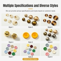 Boutons carrés en résine écologique lavables, à deux trous, à motif à carreaux, pour chemises, vêtements pour bébés, artisanat DIY, vente en gros
