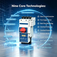 Interrupteur de commande de moteur CSK1-45 CPS avec protection contre les surtensions, les sous-tensions et les pannes de phase