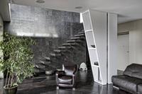 CBMmart, fabricants populaires de designs d'escaliers, design d'escaliers flottants droits à poutre cachée, marches d'escalier en marbre de pierre naturelle grise