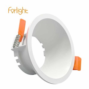 <span class=keywords><strong>Gu10</strong></span> Mr16 Module Cadre de montage avec découpe <span class=keywords><strong>75</strong></span> mm Downlight Housing <span class=keywords><strong>Gu10</strong></span> Pure White Frame - Product Image 1