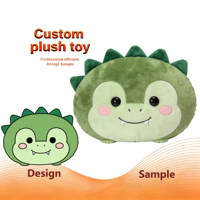 Oreiller de voyage en forme d'animal, commande urgente bienvenue, souvenir promotionnel d'exposition, peluche personnalisée