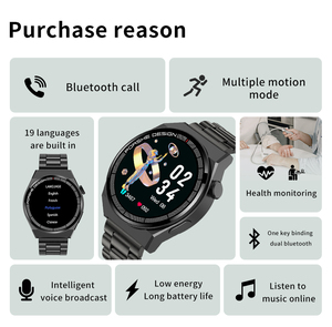 <span class=keywords><strong>LIGE</strong></span> Smart Watch cadran rond faire appel fitness <span class=keywords><strong>smartwatch</strong></span> fréquence cardiaque sport extérieur montres électroniques pour hommes - Product Image 3