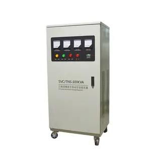 Ba Giai Đoạn Độ Chính Xác Cao Điện Áp AC Tự Động Ổn Định 100KVA Điều Chỉnh Điện Áp