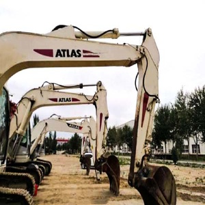 Máquina de construcción usada asequible Atlas 2306 Excavadora sobre orugas Adjuntar bomba de motor en stock - Product Image 2