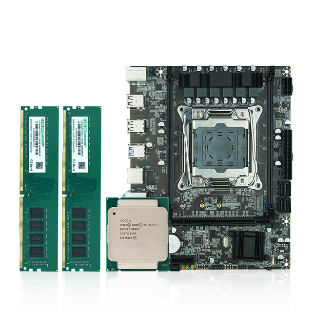 B75 LGA 1155 Motherboard Set for Intel Core I5 3570 CPU 8GB 1600MHz DDR3 Memory SATA III USB 3.0 Motherboard Combination