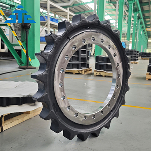 Tùy chỉnh thép không gỉ đôi hàng bánh xích 60a-2-18t Bộ phận bánh xe bánh xích cho máy xúc theo dõi - Product Image 2