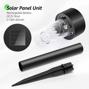 Aigostar LED solare giardino luci IP44 impermeabile 6500K luce fredda calda bianco solare prato luce per uso esterno PC lampada corpo - Product Image 3