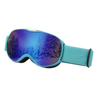 Nouvelles Lunettes de Ski Anti-Buée pour Enfants, Modèle Personnalisé, Tendance et Abordable, pour le Snowboard et le Ski (Gafas De Sol)