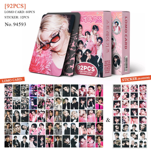 KPOP 92 piezas/caja Stray Kids DO IT FELIX HYUNJIN <span class=keywords><strong>BANGCHAN</strong></span> Photocard Lomo Card Photo Card - Product Image 4