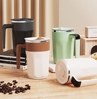 Tasse à café portable intelligente numérique électronique magnétique entièrement automatique de troisième génération améliorée en acier inoxydable 304
