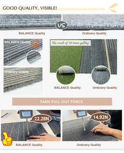 Dalles de moquette épaisses pour le <span class=keywords><strong>sol</strong></span>, usage bureau ou domestique, dalles de moquette pour le <span class=keywords><strong>sol</strong></span> de bureau, moquette commerciale pour le <span class=keywords><strong>sol</strong></span> de bureau, revêtement de <span class=keywords><strong>sol</strong></span> en blocs de moquette - Product Image 5