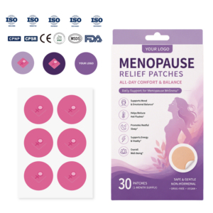 Cerotto per la Cura Quotidiana <span class=keywords><strong>della</strong></span> Menopausa, Confortevole, Adesivo, in Tessuto Non Tessuto, 100% Naturale Puro, Equilibra lo Stato Fisico e <span class=keywords><strong>Mentale</strong></span> - Product Image 1