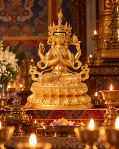 พระพุทธรูป<span class=keywords><strong>เจ้าแม่</strong></span><span class=keywords><strong>กวน</strong></span><span class=keywords><strong>อิ</strong></span><span class=keywords><strong>ม</strong></span>สี่แขน งานแฮนด์เมด ทำจากทองเหลือง ชุบทอง ฐานดอกบัวคู่ ประติมากรร<span class=keywords><strong>ม</strong></span>พุทธศาสนา ของตกแต่งบ้านสไตล์โมเดิร์นตา<span class=keywords><strong>ม</strong></span>หลักฮวงจุ้ย - Product Image 6