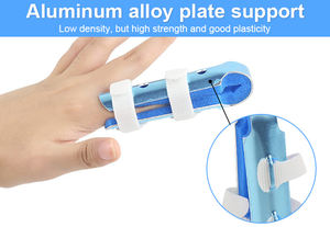 Attelle de fracture de doigt en aluminium de redresseur de soutien de pouce orthopédique médical - Product Image 4
