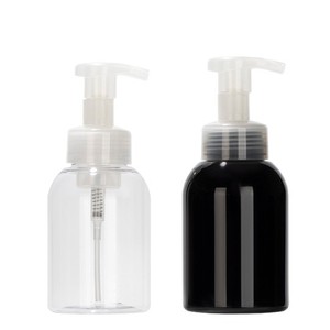 Flacons pompe à mousse 300ml 500ml forme cylindrique avec pompe à mousse pour savon pour les mains, nettoyant visage, produits de soin quotidiens - Product Image 1