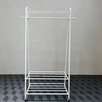 Porte-manteaux en fer noir mat, moderne, multifonction, de luxe, solution d'organisation pour la maison