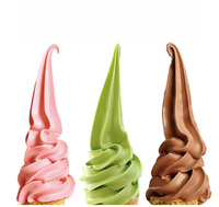 Poudre de crème glacée en vrac, matière première pour desserts molleux, prémélange instantané pour restaurants, cafés et desserts faits maison