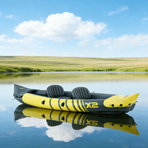 Kayak Inflable con Remo, Canoa para Lagos y Ríos, Producto Más Vendido - Product Image 1