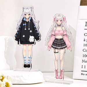 <strong>Custom</strong> <strong>Acrylic</strong> <strong>Stand</strong>, Transparent Cartoon Figure <strong>Display</strong>, Rainbow <strong>Acrylic</strong> <strong>Stand</strong> - Product Image 5