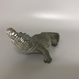 Figurines d'alligator en résine polyrésine, décorations pour la maison, jouets <span class=keywords><strong>crocodile</strong></span>, sculpture, ornement, statue - Product Image 6