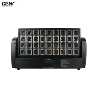 Luz de Fondo Thunder Curtain Blanco Cálido 36x3W DMX512 648pcs RGB Beam Wash LED Flash Estroboscópico Cabeza Móvil