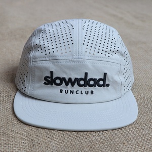 Custom Embroidery 5 Panel <strong>Cap</strong> Lightweight Quick Dry Laser Cut Perforated Mesh <strong>Running</strong> Hat <strong>Men</strong> Women Outdoor Sports Camping <strong>Caps</strong> - Product Image 2