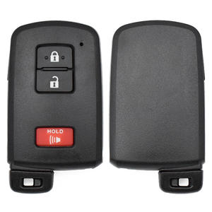 Carcasa de Control Remoto Inteligente con Llave de Emergencia, Llaves Inteligentes para Vehículos, Control Remoto de Entrada sin Llave, Funda para Llave de Coche, Llave Universal en Blanco - Product Image 3